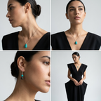 Turquoise Necklace & Earrings Set