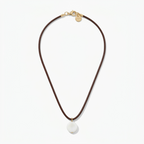 Lucia Leather Wrap Choker/Bracelet
