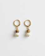 Magnolia Huggie Hoops