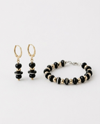 Midnight Bracelet and Earring Set