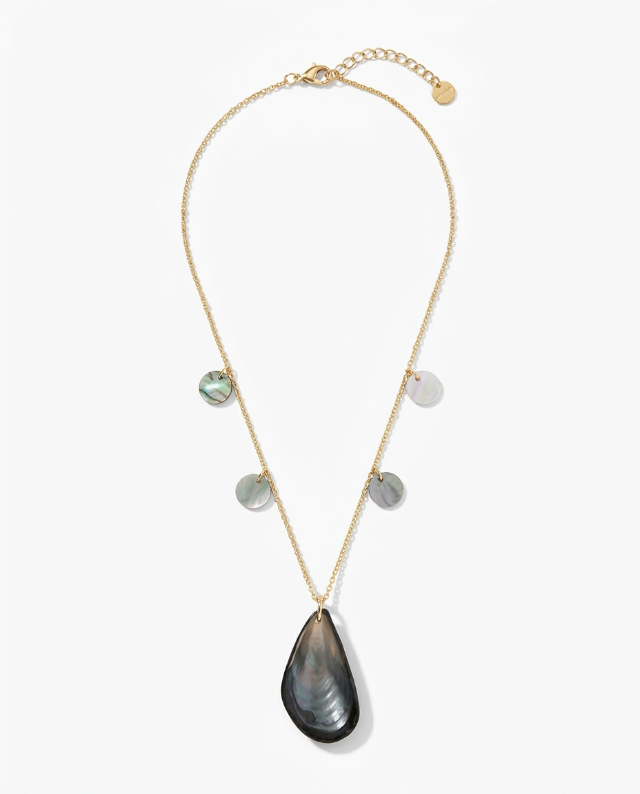 Mother of Pearl Pendant Necklace