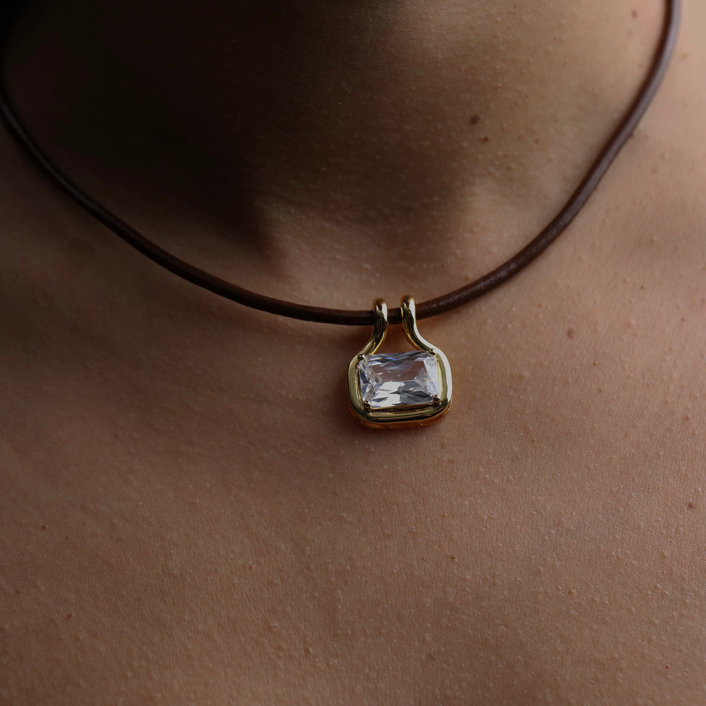 Naia Gem Pendant Necklace