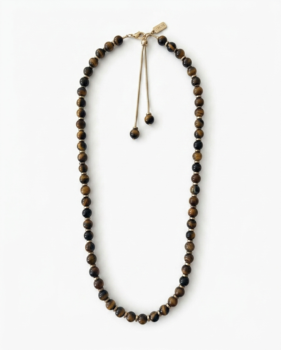 Luna Necklace Tiger Eye