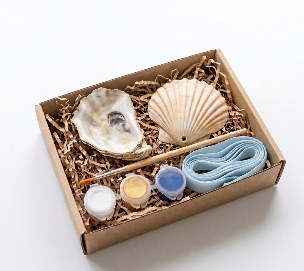 DIY Seashell Ornament Kit