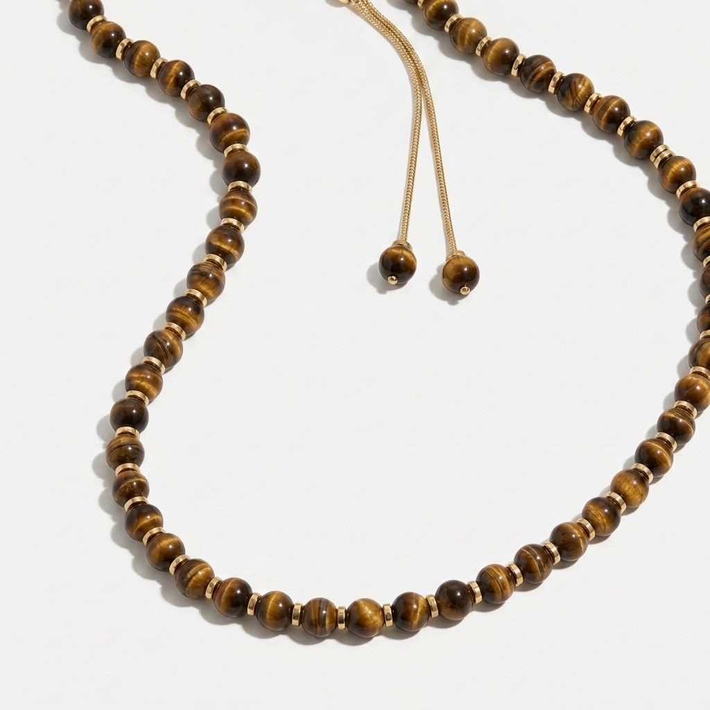 Luna Necklace Tiger Eye