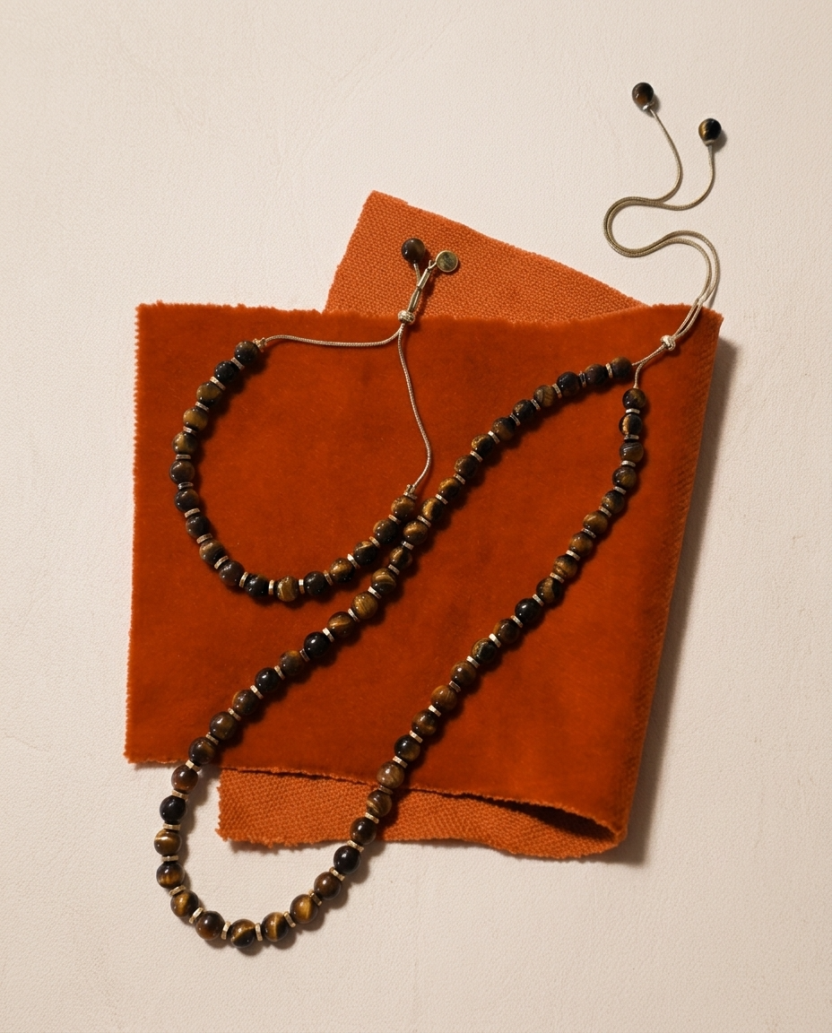 Luna Necklace Tiger Eye