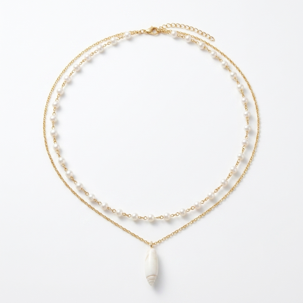 Swan Layered Necklace